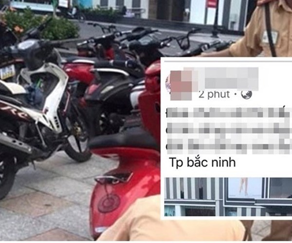 Xúc phạm Cảnh sát giao thông Bắc Ninh trên Facebook, thiếu nữ bị xử phạt - Anh 1