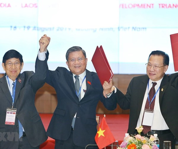 Thỏa thuận hợp tác Campuchia - Lào - Việt Nam trong khu vực Tam giác phát triển - Anh 1