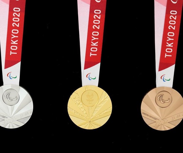 Nhật Bản công bố thiết kế huy chương của Paralympic Tokyo 2020 - Anh 1