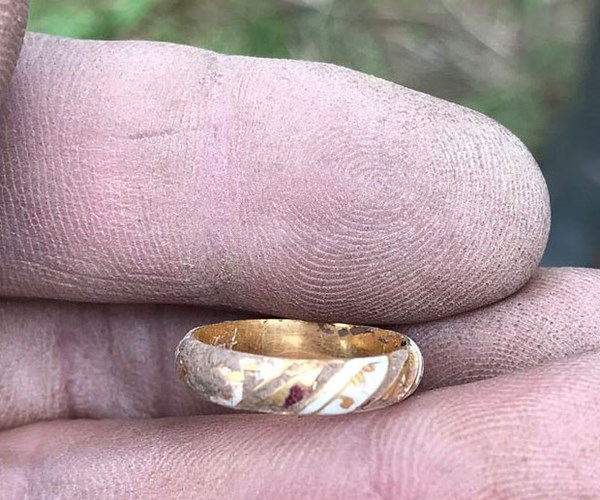 Anh: Tìm thấy chiếc nhẫn vàng 500 năm tuổi của Shakespeare? - Anh 2