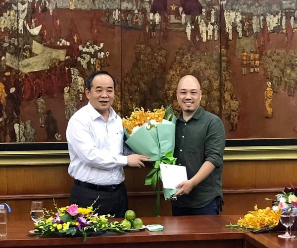 NSND Triệu Trung Kiên giữ quyền Giám đốc Nhà hát Cải lương Việt Nam - Anh 1