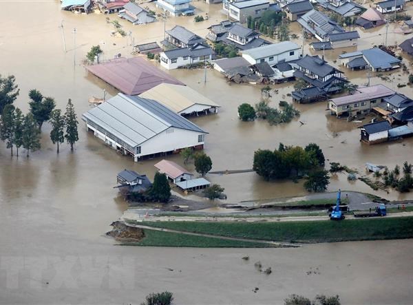 Nhật Bản lập chương trình hỗ trợ các nạn nhân của siêu bão Hagibis - Anh 1