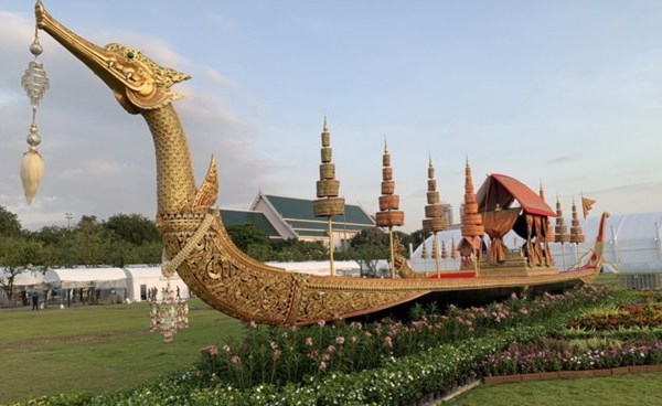 Thái Lan tổ chức triển lãm về lễ rước thuyền rồng của Hoàng gia - Anh 1