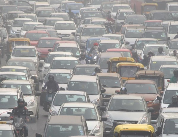 Ô nhiễm không khí tại thủ đô New Delhi trở lại mức nguy hiểm - Anh 1