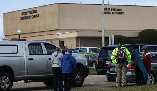 Mỹ: Xả súng tại nhà thờ ở Texas, ít nhất 2 người thiệt mạng - Anh 1