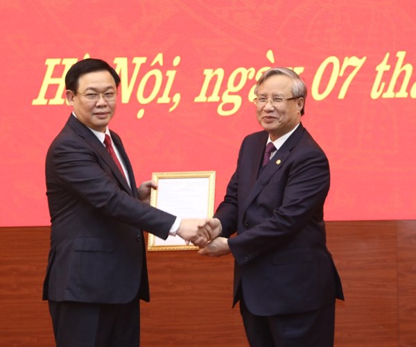 Phó Thủ tướng Vương Đình Huệ được phân công làm Bí thư Thành ủy Hà Nội - Anh 1