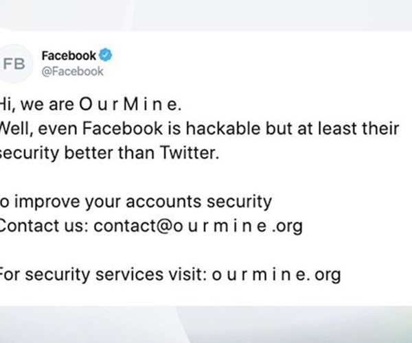 Các tài khoản mạng xã hội của Facebook bị tin tặc tấn công - Anh 2