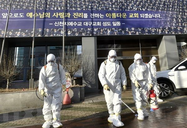 Hàn Quốc: Số ca nhiễm Covid-19 lên tới 208, 