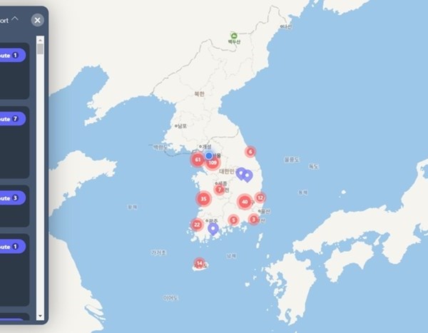 Người Hàn Quốc dựa vào bản đồ số để theo dõi virus Sars-CoV-2 lây lan - Anh 1