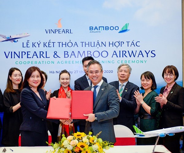 Vinpearl và Bamboo Airways hợp tác chiến lược - Anh 1