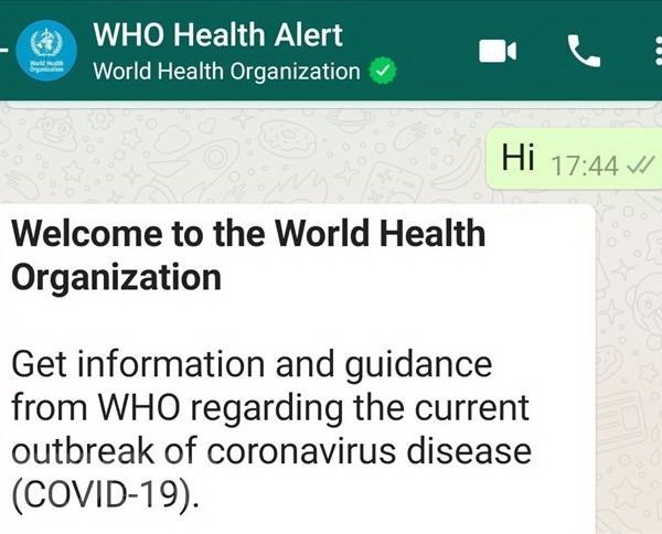 WHO sử dụng ứng dụng WhatsApp để thông tin chính thức về dịch Covid-19 - Anh 1
