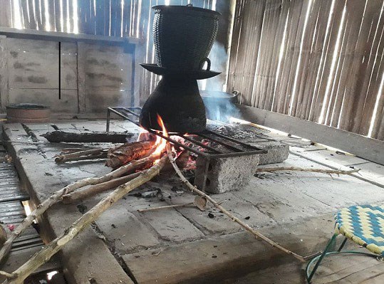 Ý nghĩa của bếp lửa nhà sàn trong đời sống người Thái Tây Bắc - Anh 1