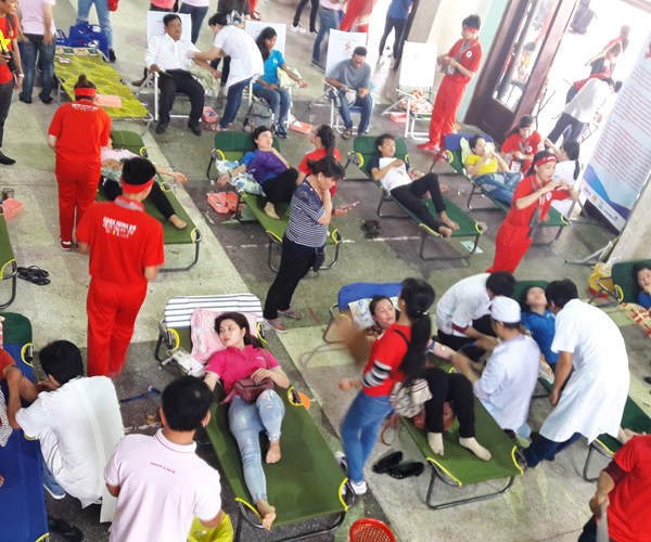 Hành trình đỏ và tôn vinh người hiến máu tình nguyện - Anh 1