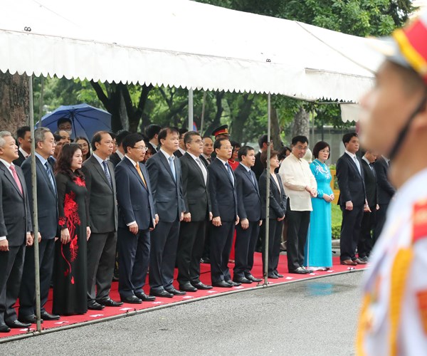 Lễ thượng cờ kỷ niệm 53 năm thành lập ASEAN - Anh 1