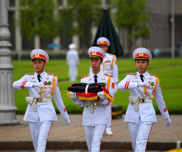 Lễ thượng cờ rủ Quốc tang nguyên Tổng Bí thư Lê Khả Phiêu - Anh 3