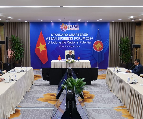 Thủ tướng chia sẻ quyết sách hợp tác kinh tế mạnh mẽ của ASEAN - Anh 2