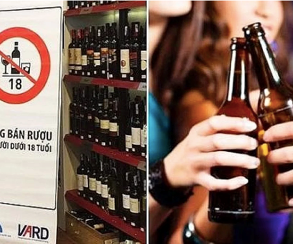 Phạt đến 1 triệu động nếu bán rượu, bia cho người dưới 18 tuổi - Anh 1