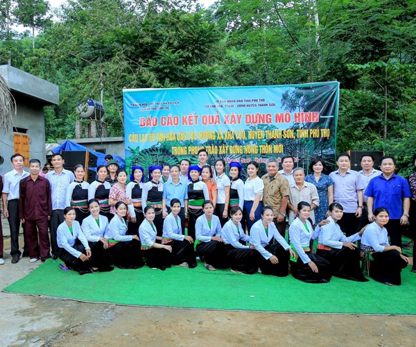 Bộ VHTTDL: Bảo tồn, phát huy bản sắc văn hóa dân tộc Mường tại Phú Thọ - Anh 1
