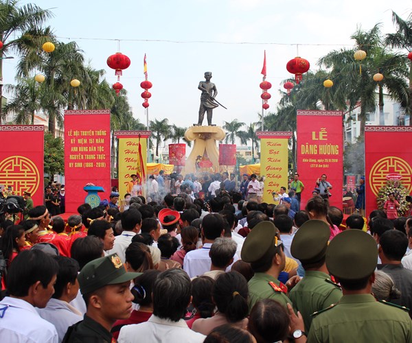 Lễ hội Nguyễn Trung Trực ở Kiên Giang không tổ chức phần hội - Anh 1