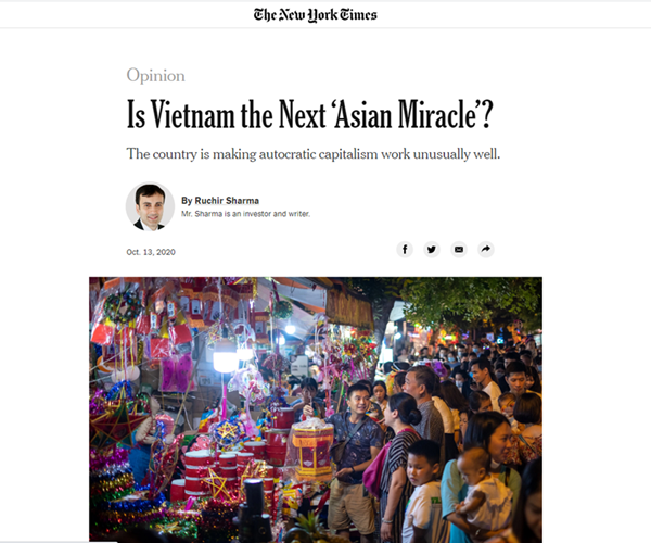 Tờ New York Times: ‘Phép màu’ mới của châu Á mang tên Việt Nam - Anh 2