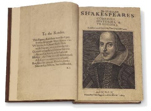 Gần 10 triệu USD cho bản sao tuyển tập kịch đầu tiên của Shakespeare - Anh 1