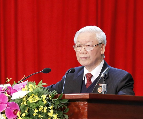 Tổng Bí thư, Chủ tịch nước Nguyễn Phú Trọng: Đưa đất nước tiếp tục vươn lên mạnh mẽ - Anh 1
