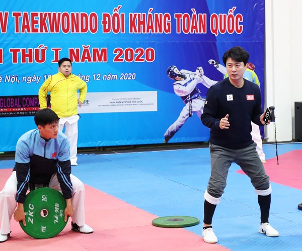 Khai giảng khóa tập huấn chuyên môn Taekwondo toàn quốc 2020 - Anh 4