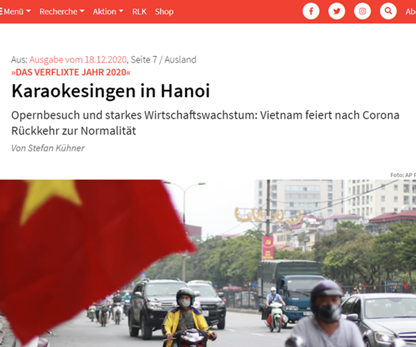 Báo Đức đánh giá cao nỗ lực ứng phó khủng hoảng kinh tế của Việt Nam - Anh 2