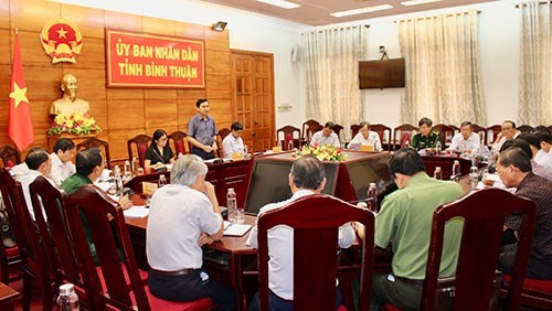 Bình Thuận triển khai công tác bầu cử đảm bảo tiến độ thời gian - Anh 1