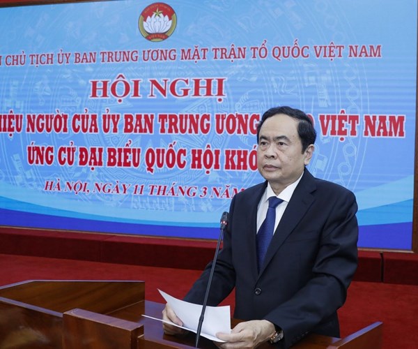 MTTQ Việt Nam giới thiệu 4 người ứng cử Đại biểu Quốc hội khóa XV - Anh 3