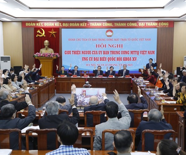 MTTQ Việt Nam giới thiệu 4 người ứng cử Đại biểu Quốc hội khóa XV - Anh 2