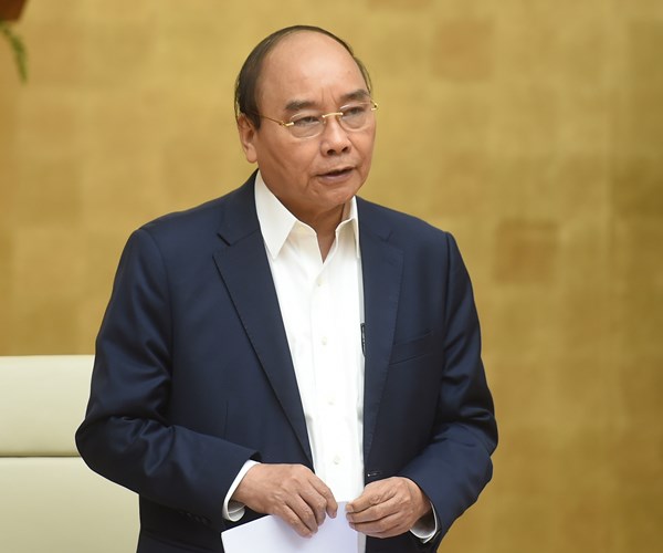 Thủ tướng Nguyễn Xuân Phúc chủ trì họp trực tuyến toàn quốc về Covid-19 - Anh 1