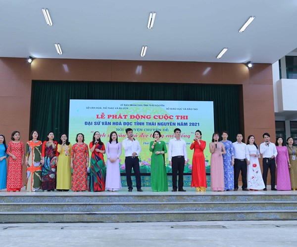 Thái Nguyên: Phát động Cuộc thi “Đại sứ Văn hóa đọc năm 2021” - Anh 2