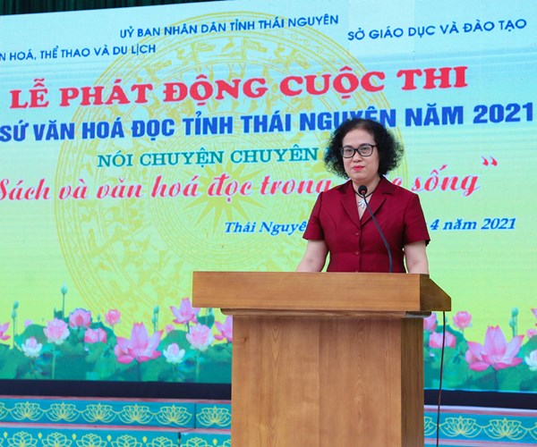 Thái Nguyên: Phát động Cuộc thi “Đại sứ Văn hóa đọc năm 2021” - Anh 6