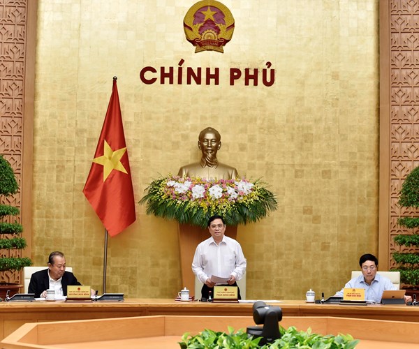 Thủ tướng Phạm Minh Chính chủ trì phiên họp Chính phủ - Anh 1