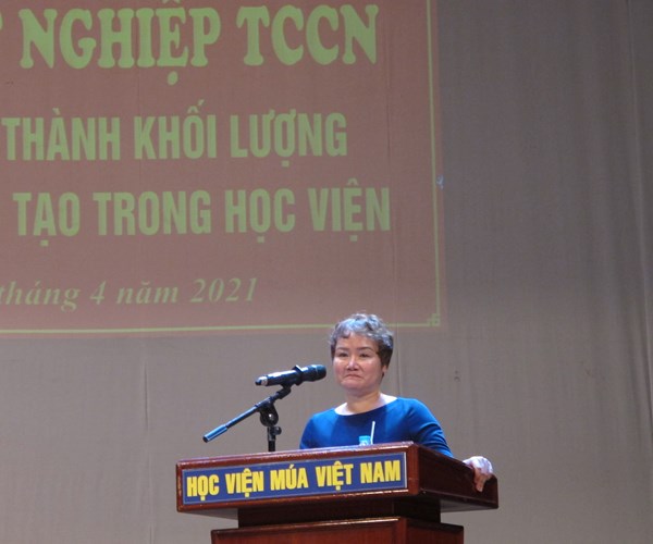Niềm vui của thầy và trò Học viện Múa Việt Nam tại Lễ cấp Bằng Tốt nghiệp Trung cấp chuyên nghiệp - Anh 6