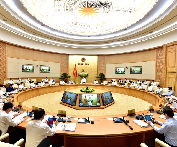 Thủ tướng Phạm Minh Chính chủ trì phiên họp Chính phủ thường kỳ tháng 4 - Anh 2