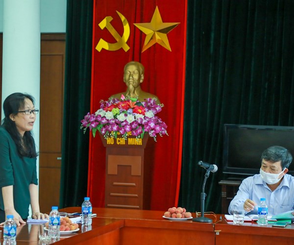 Thứ trưởng Bộ VHTTDL Đoàn Văn Việt làm việc với NXB Văn hóa dân tộc - Anh 2