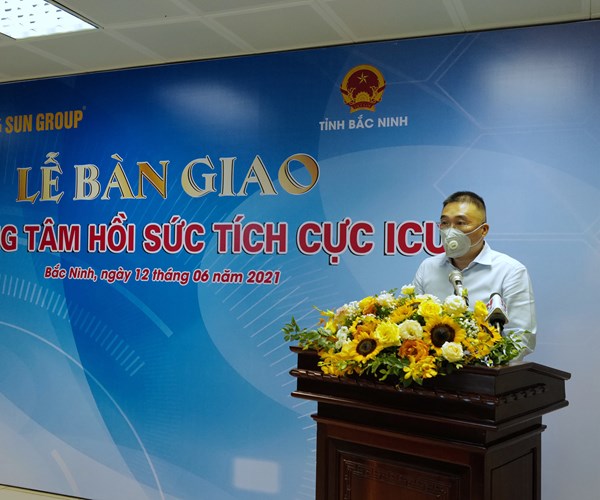 Trung tâm ICU điều trị bệnh nhân Covid-19 nặng tại Bắc Ninh do Sun Group tài trợ hiện đại ra sao? - Anh 3