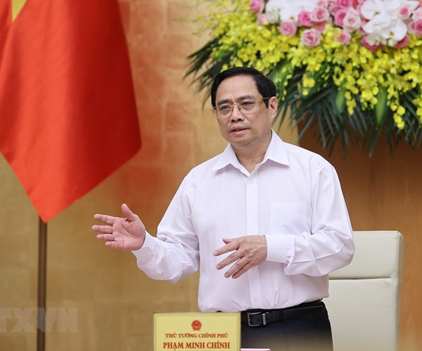 Thủ tướng Phạm Minh Chính chủ trì phiên họp Chính phủ tháng Sáu - Anh 1