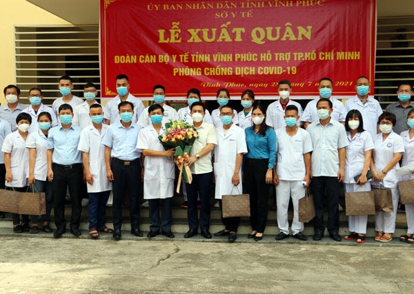 Sơn La, Vĩnh Phúc huy động bác sĩ, nhân viên y tế chi viện cho TP.Hồ Chí Minh - Anh 2