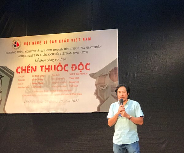 NSƯT Xuân Bắc xin diễn 1 giây trong vở kịch kỷ niệm 100 năm sân khấu kịch nói Việt Nam - Anh 3