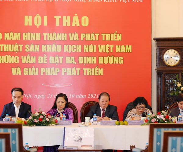 Hội thảo 100 năm hình thành và phát triển nghệ thuật sân khấu kịch nói Việt Nam - Anh 5