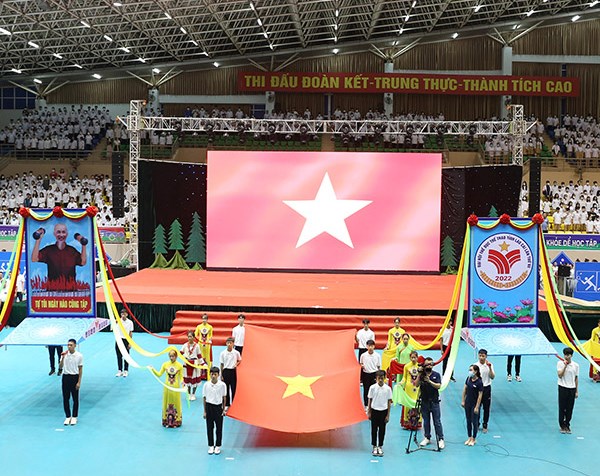 Khai mạc Đại hội Thể dục Thể thao Lào Cai lần thứ VII - Anh 1
