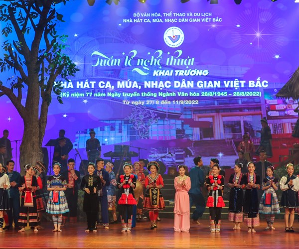 Bộ VHTTDL: Chính thức đưa Nhà hát Ca Múa Nhạc dân gian Việt Bắc vào sử dụng - Anh 7