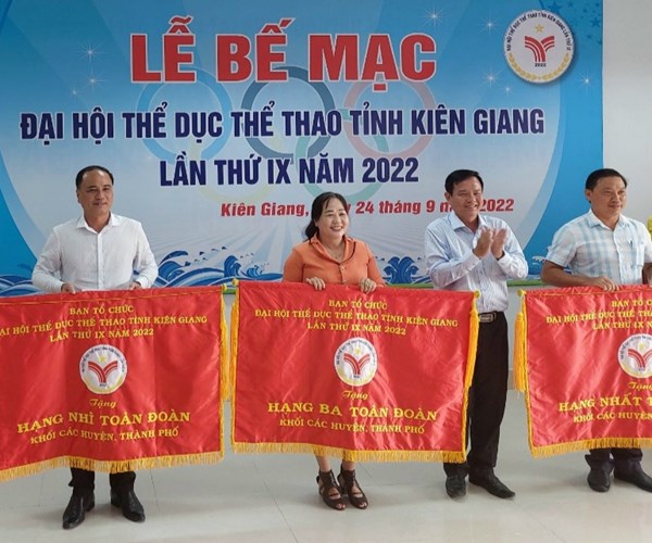 Bế mạc Đại hội TDTT Kiên Giang lần thứ IX năm 2022 - Anh 1