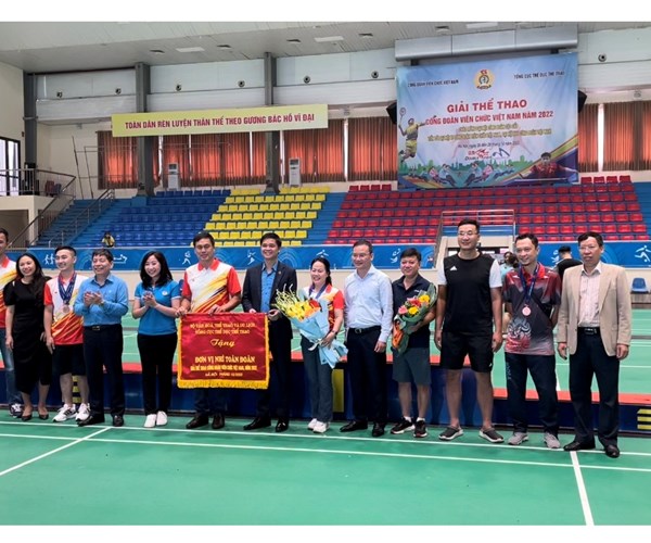 Công đoàn Bộ VHTTDL tham gia Giải thể thao Công đoàn Viên chức Việt Nam - Anh 1