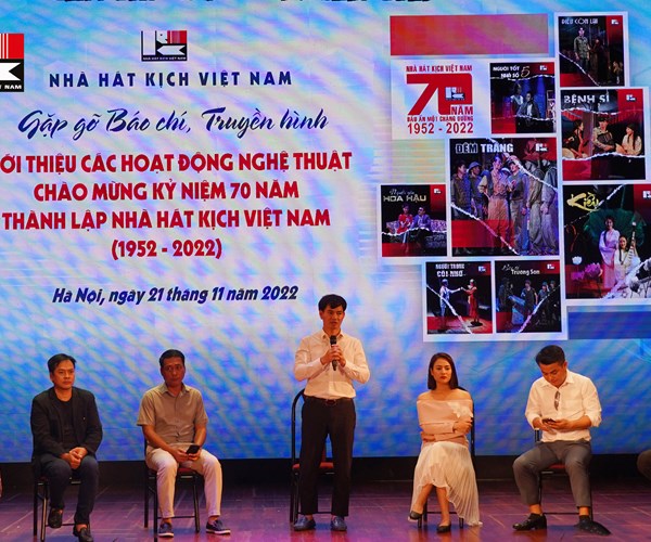 Nhà hát Kịch Việt Nam công diễn loạt vở kịch nổi bật trong dịp kỷ niệm 70 năm thành lập - Anh 1