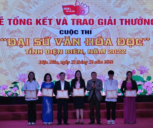 Trao giải Cuộc thi Đại sứ Văn hóa đọc Điện Biên năm 2022 - Anh 3