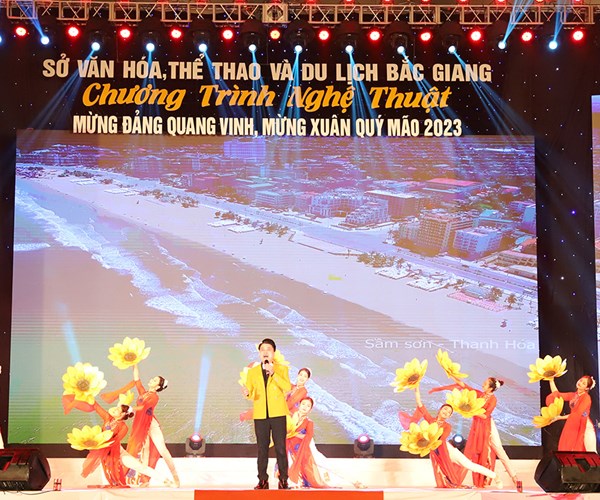Bắc Giang: Đặc sắc chương trình nghệ thuật chào đón Xuân Quý Mão 2023 - Anh 1